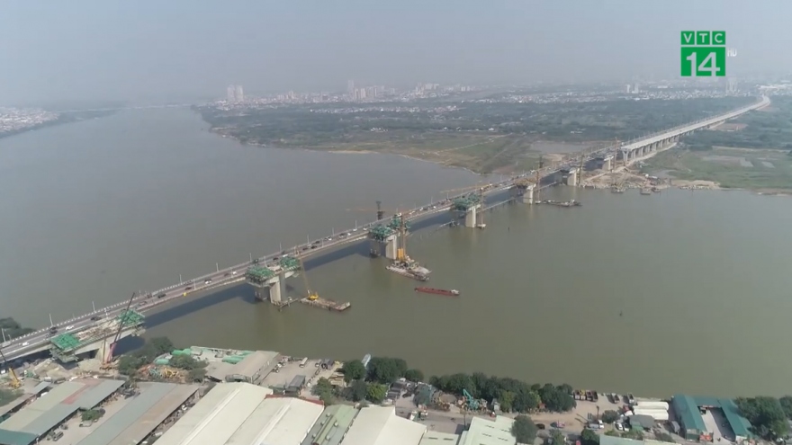 Hà Nội đề xuất làm hệ thống tàu điện treo 1 ray dọc bờ sông Hồng