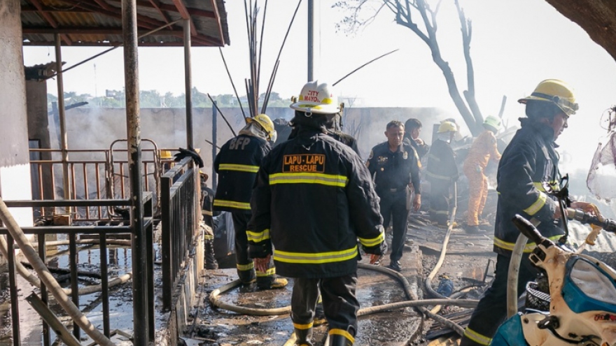 Hỏa hoạn tại xưởng sản xuất pháo hoa ở Philippines làm 10 người thương vong