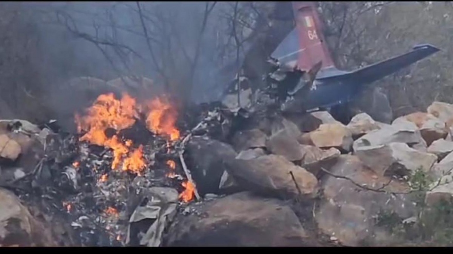 Rơi máy bay huấn luyện Không quân Ấn Độ, 2 phi công thiệt mạng