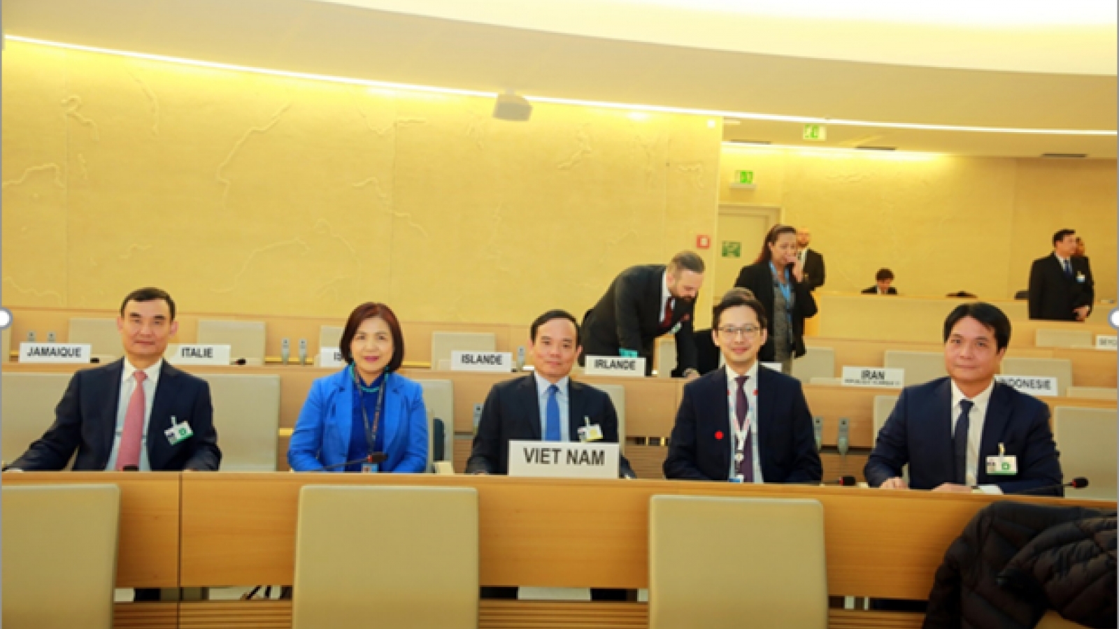 Ambassador talks about Vietnam’s hallmarks at UNHRC in 2023