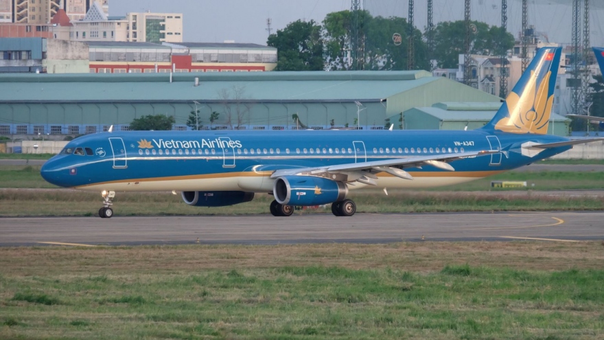 Vietnam Airlines tăng gần 550 chuyến bay dịp cao điểm Tết