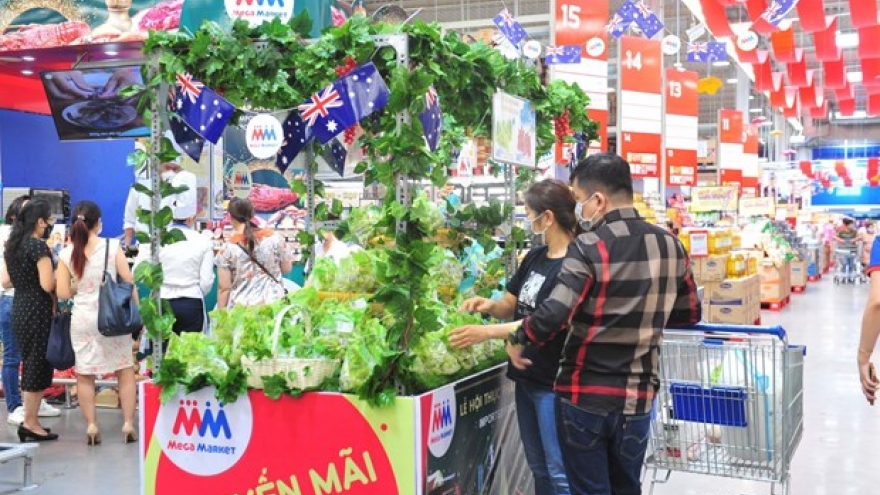 Australian food, beverage products introduced at MM Mega Market in Vietnam