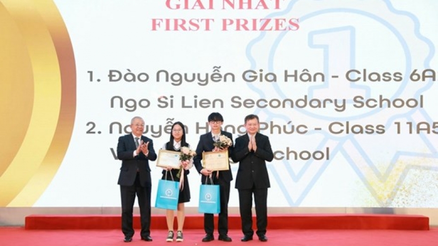 Hanoi students honoured in Australia-themed competition