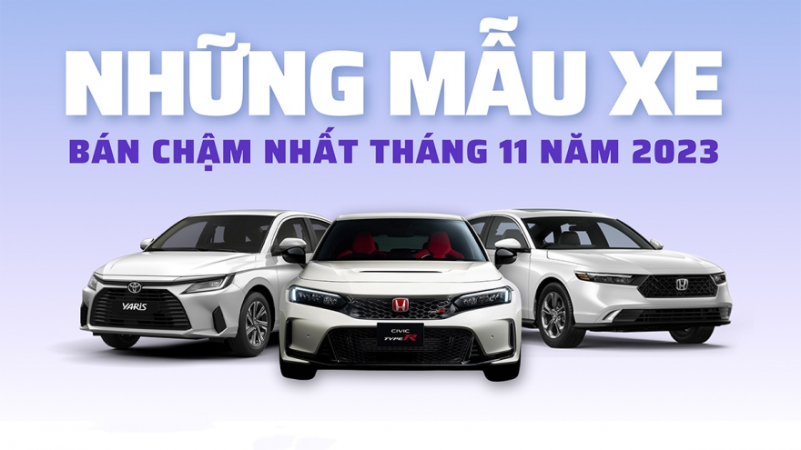 Top 10 mẫu xe bán chậm nhất tháng 11: Honda Civic Type R dẫn đầu