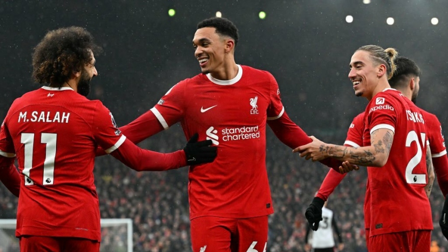 Bảng xếp hạng Ngoại hạng Anh mới nhất: Liverpool lên nhì bảng, MU xa rời top 4