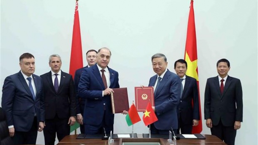 Vietnam, Belarus strengthen cooperation in security, crime control