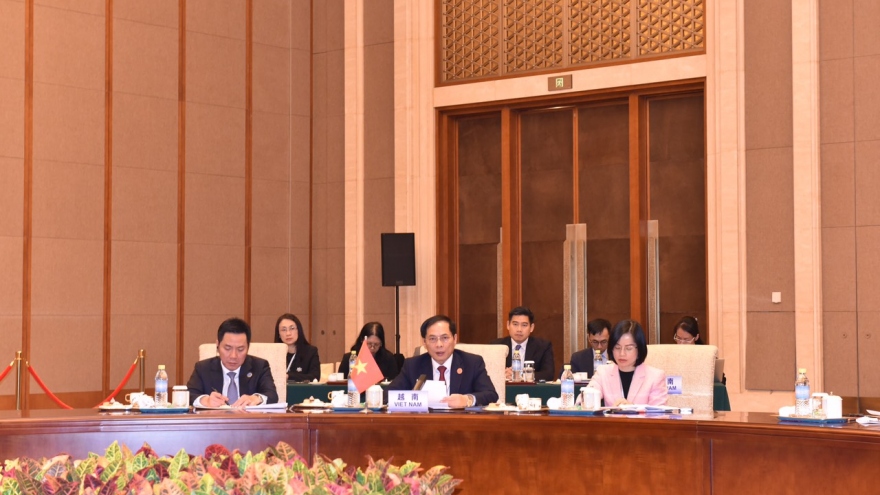 Bộ trưởng Bùi Thanh Sơn dự Hội nghị Bộ trưởng ngoại giao hợp tác Mê Công - Lan Thương