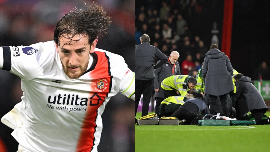 Đội bóng Ngoại hạng Anh lên tiếng về cầu thủ bị đột quỵ trên sân