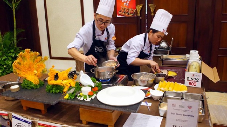 40 chefs show off skills at Da Nang culinary competition