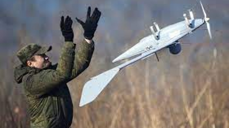 Nga dùng UAV vận chuyển đạn dược tới khu vực nguy hiểm nhất trên tiền tuyến