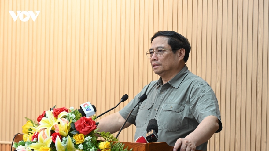 Thủ tướng Phạm Minh Chính làm việc với Ban Thường vụ Tỉnh ủy Cà Mau