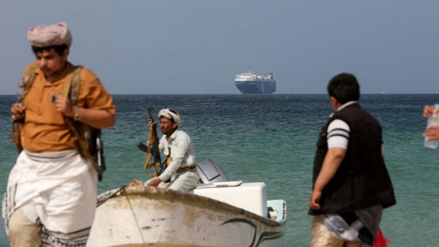 Lực lượng Houthi nhắm mục tiêu vào tàu container ở Ấn Độ Dương
