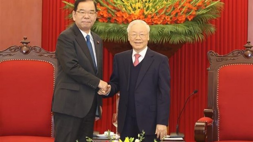 Party chief hosts Chairman of Japanese Communist Party Presidium