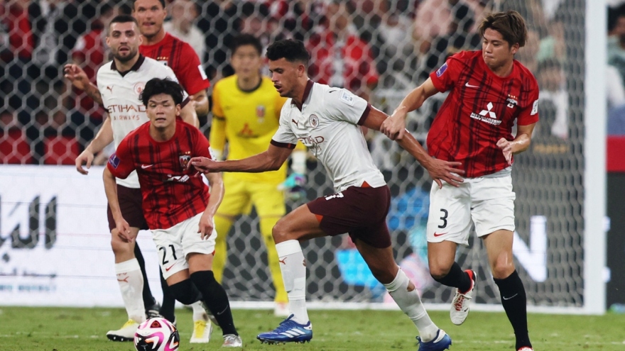 Thắng dễ Urawa Reds, Man City vào chung kết FIFA Club World Cup