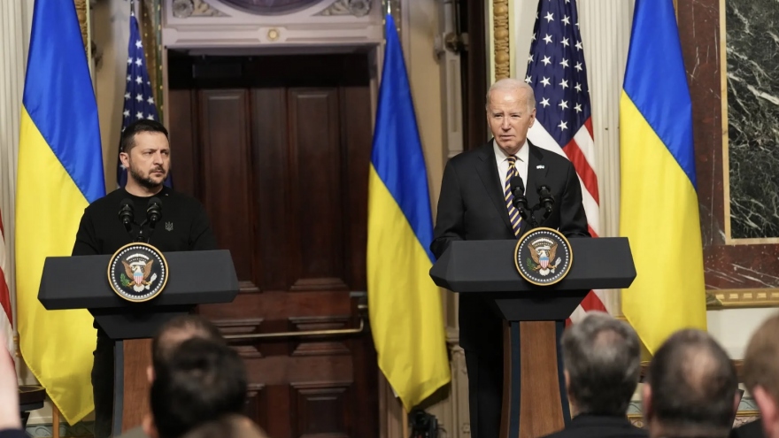 Tổng thống Mỹ Biden hứa viện trợ 200 triệu USD cho Ukraine