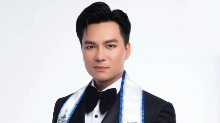 Quoc Tri named third runner-up at Mister Tourism World 2023