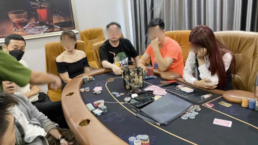 Triệt phá ổ đánh bạc bằng hình thức Poker, giao dịch hơn 20 tỷ đồng tại Hà Nội
