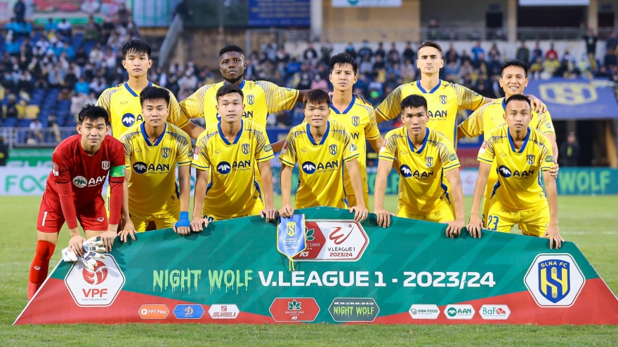 SLNA tổn thất lực lượng tại vòng 7 V-League 2023/2024