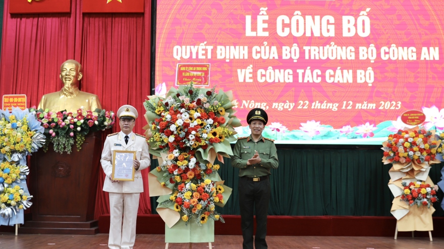 Đại tá Bùi Quang Thanh được điều về Giám đốc Công an tỉnh Nghệ An