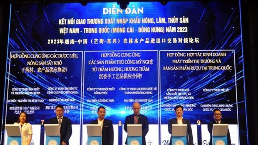 Vietnamese, Chinese firms seal 21 deals across sectors