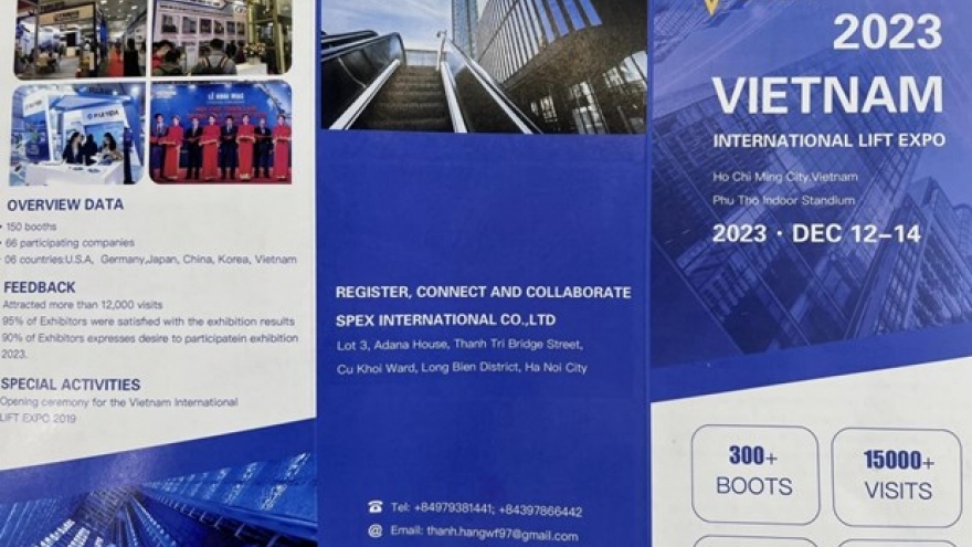 Vietnam Int’l Lift Expo 2023 opens in HCM City