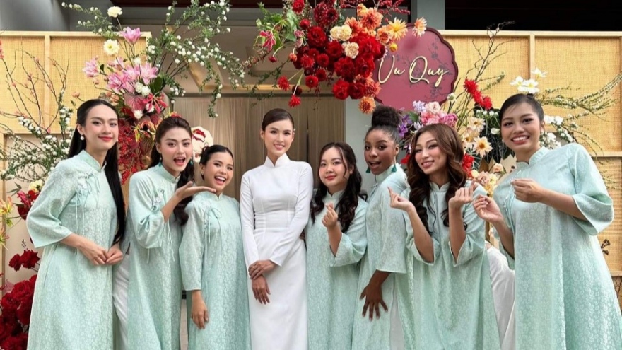 Cao Thiên Trang bất ngờ làm lễ ăn hỏi sau nửa tháng thi Miss Cosmo Vietnam 2023