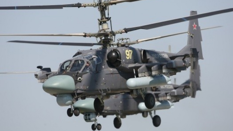 Trực thăng Nga dội hỏa lực bắn hạ binh sỹ và phá hủy thành trì Ukraine