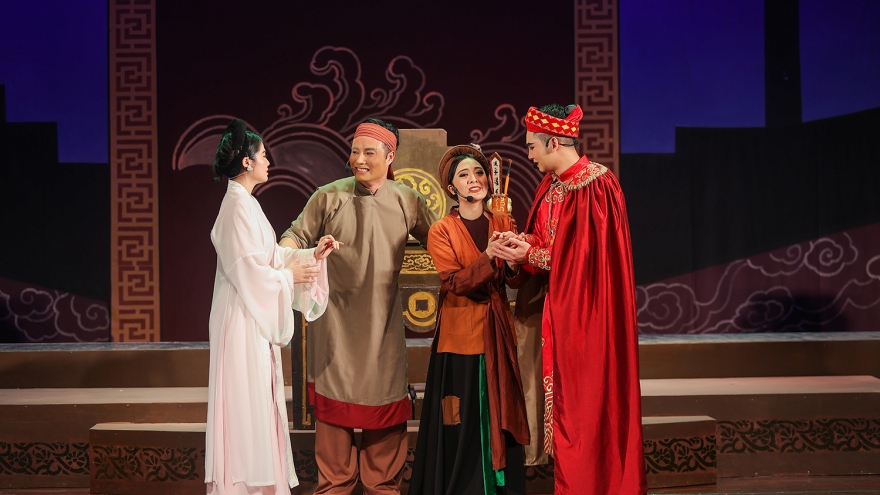 Nhà hát Chèo Hà Nội ra mắt vở diễn mới đón Tết Giáp Thìn 2024