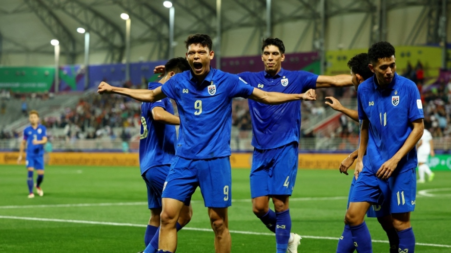 Kết quả bảng F Asian Cup 2023 ngày 16/1: ĐT Thái Lan thắng thuyết phục Kyrgyzstan