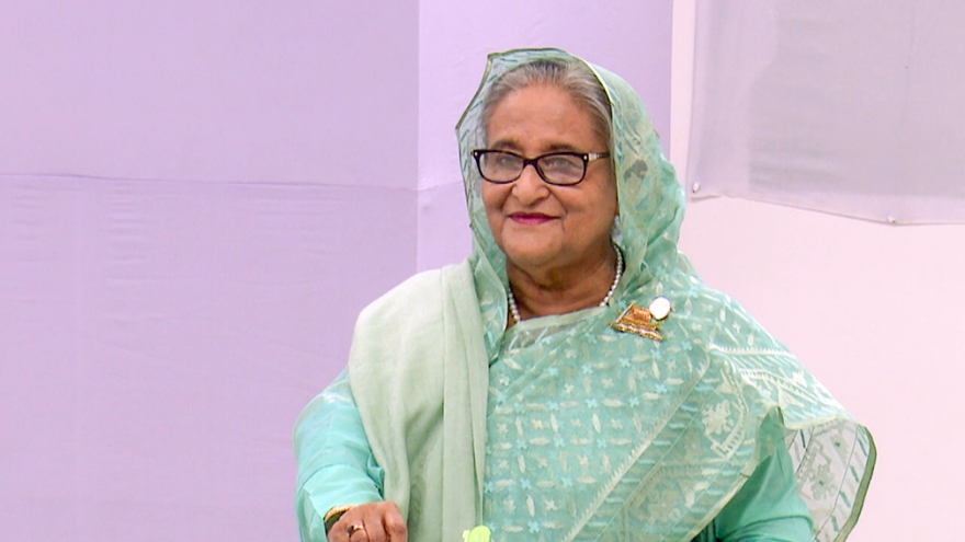 Thủ tướng Bangladesh Sheikh Hasina đắc cử nhiệm kỳ thứ 5
