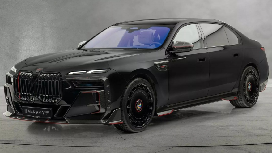 Mansory bổ sung thêm gia vị "sợi carbon" cho siêu xe BMW 7-Series