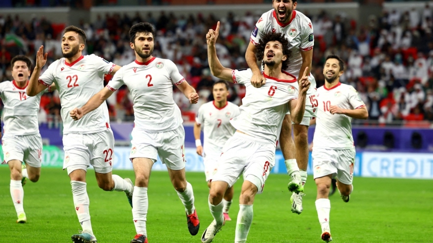 Tajikistan và Jordan có cơ hội lập kỷ lục “vô tiền khoáng hậu” ở Asian Cup 2023