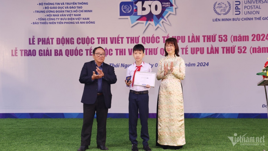 53rd UPU letter-writing contest launched in Vietnam