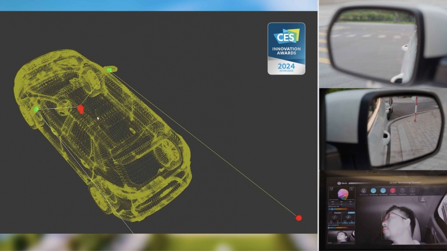VinFast MirrorSense đoạt giải thưởng Innovation Award Honoree tại CES 2024