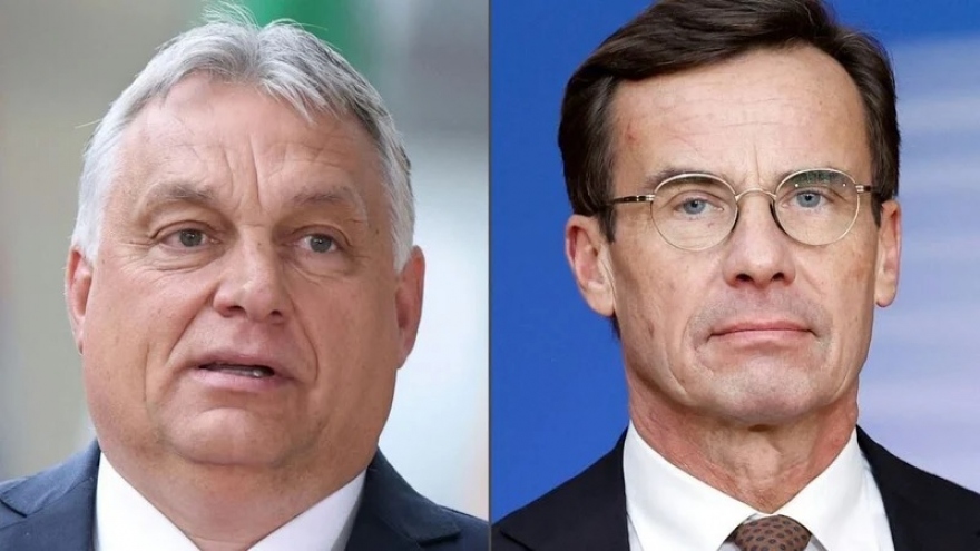 Thủ tướng Thụy Điển sẽ gặp Thủ tướng Hungary để thảo luận việc gia nhập NATO