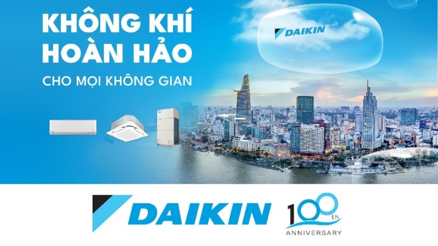 Daikin - Chuyên gia không khí hàng đầu Nhật Bản kỷ niệm 100 năm thành lập