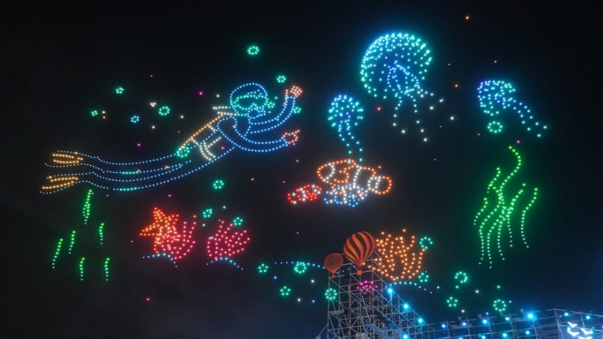 Asian countries to compete in Nha Trang international light show festival