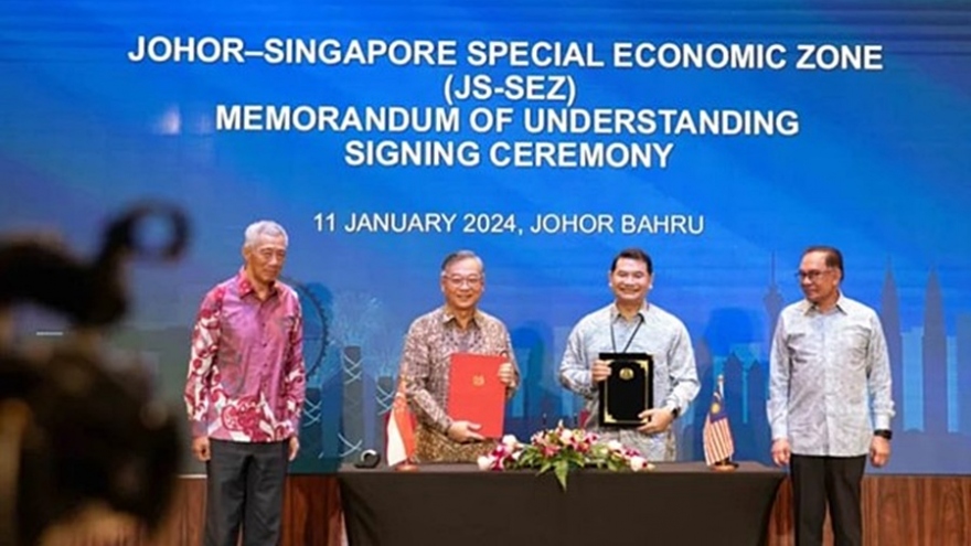 Malaysia, Singapore cam kết tăng cường kết nối kinh tế xuyên biên giới