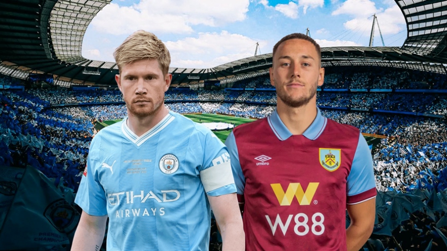 Dự đoán tỷ số, đội hình xuất phát trận Man City - Burnley