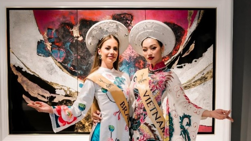 Miss Global 2023 finalists explore Vietnamese culture