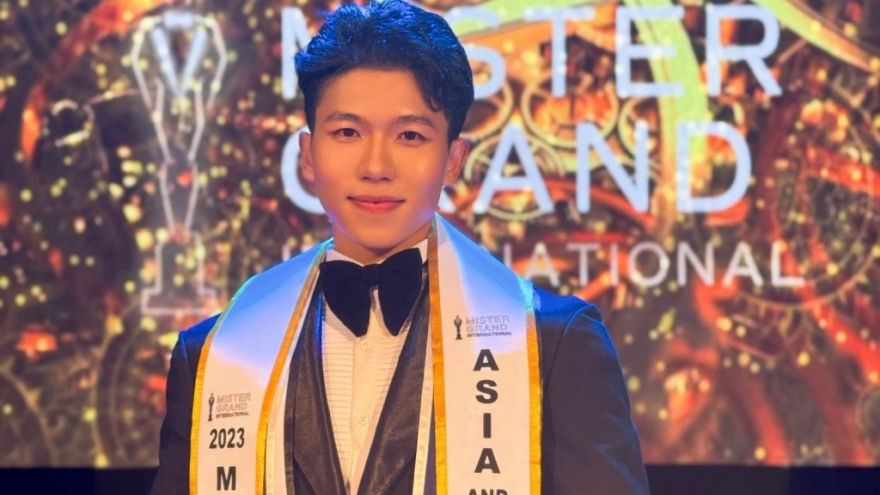 Local model wins Mister Grand Asia & Pacific 2023