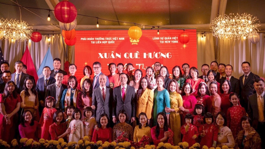 Phái đoàn Việt Nam tại LHQ tổ chức “Tết Cộng đồng-Xuân Quê hương Giáp Thìn 2024”