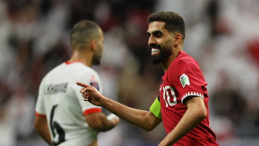 Kết quả Asian Cup 2023: Qatar thắng ngược Palestine để vào tứ kết