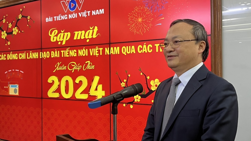VOV gặp mặt lãnh đạo Đài qua các thời kỳ nhân dịp Xuân Giáp Thìn 2024