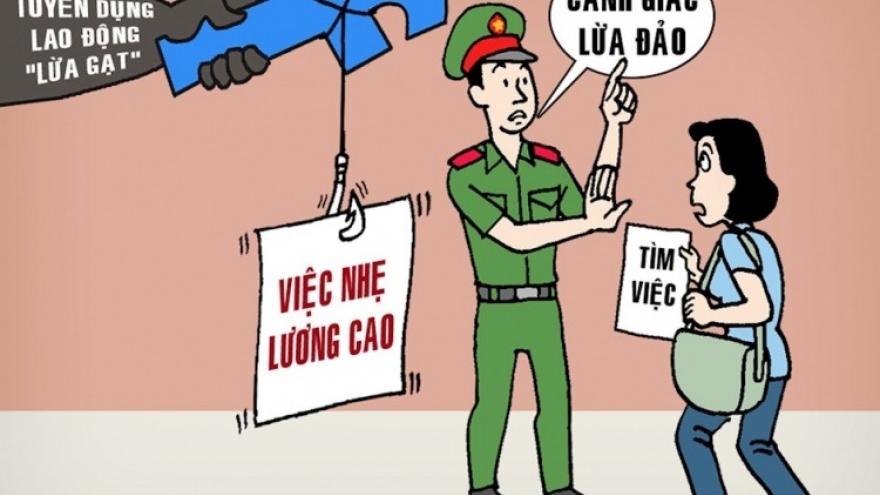 Việc nhẹ lương cao: Cảnh báo chiêu trò lừa đảo dịp Tết