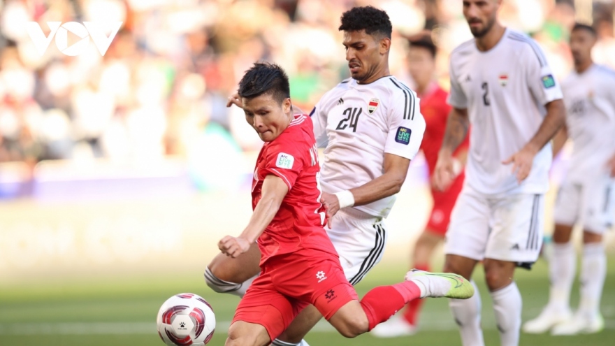 VN bid farewell to Asian Cup with 2-3 defeat to Iraq in Group D’s last match