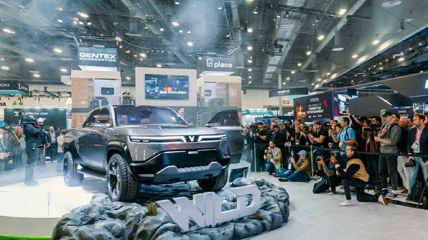 VinFast unveils new electric pickup concept