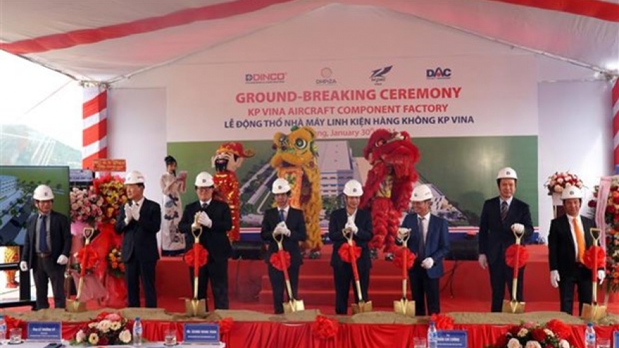 Construction starts on aircraft component factory in Da Nang