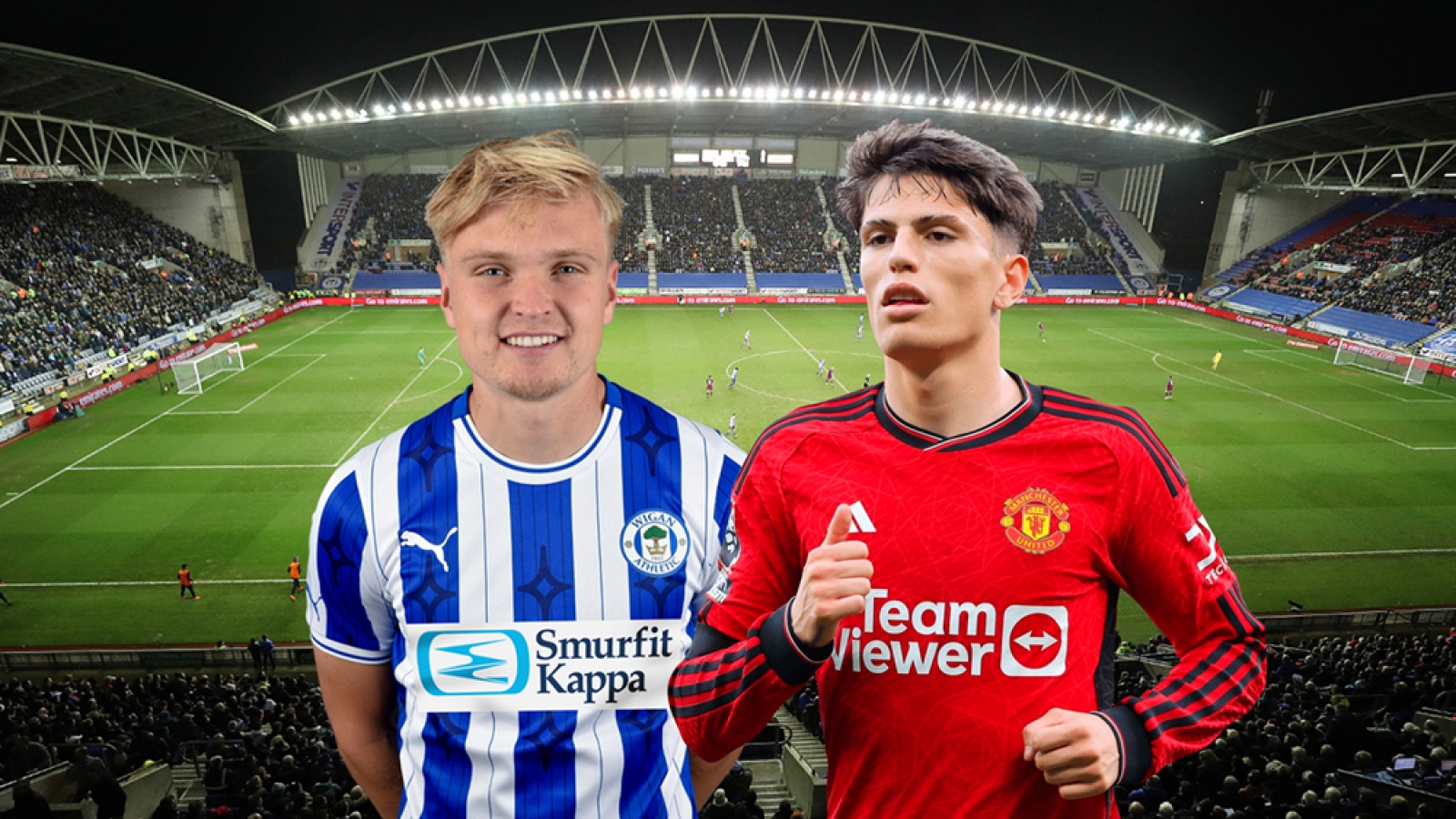 Dự đoán tỷ số, đội hình xuất phát trận Wigan - MU