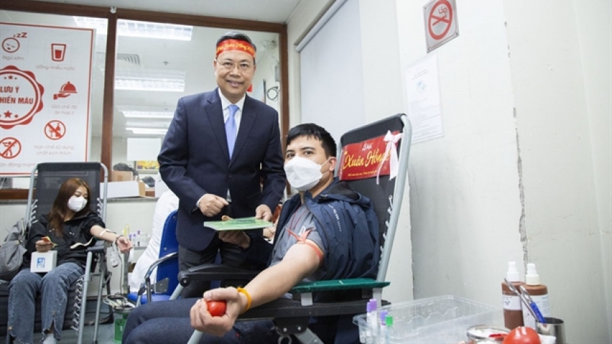 Pink Spring blood donation festival 2024 kicks off